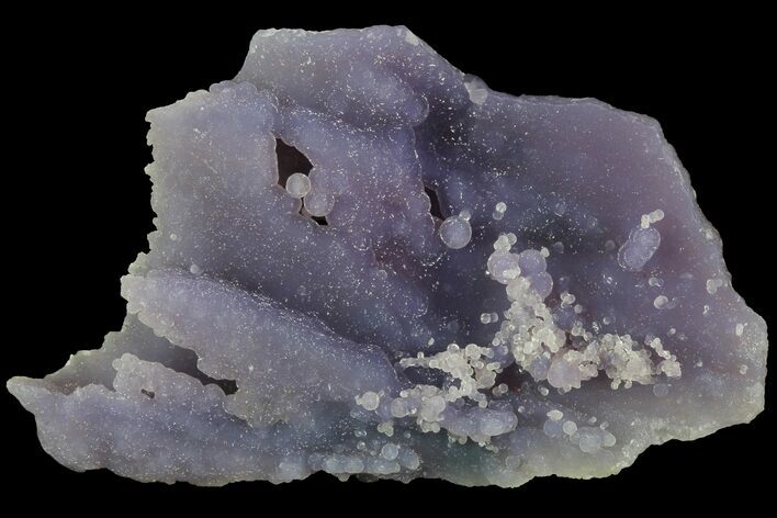 Purple, Druzy, Botryoidal Grape Agate - Indonesia #105208